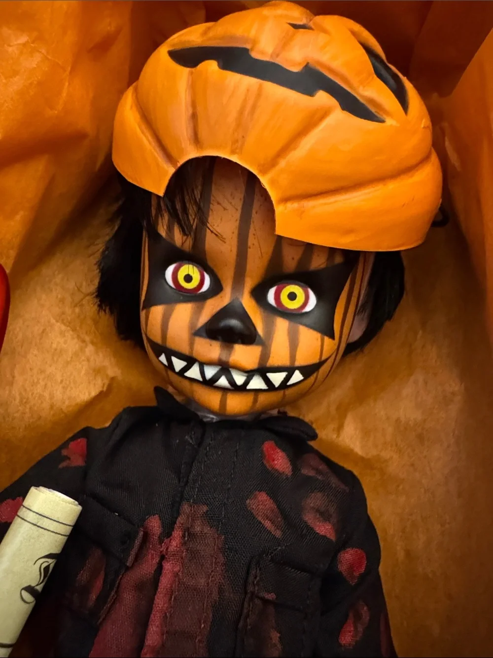 Living Dead spooky pumpkin